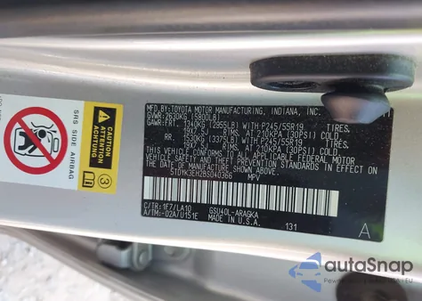 2011 Toyota Highlander Limited z USA, uszkodzony, nr VIN 5TDYK3EH2BS040366